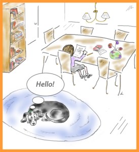 Perdita speaks to Laura for the first time